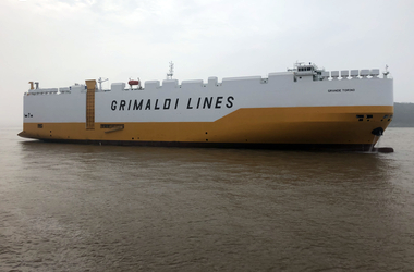 Grande Torino joins Grimaldi's fleet